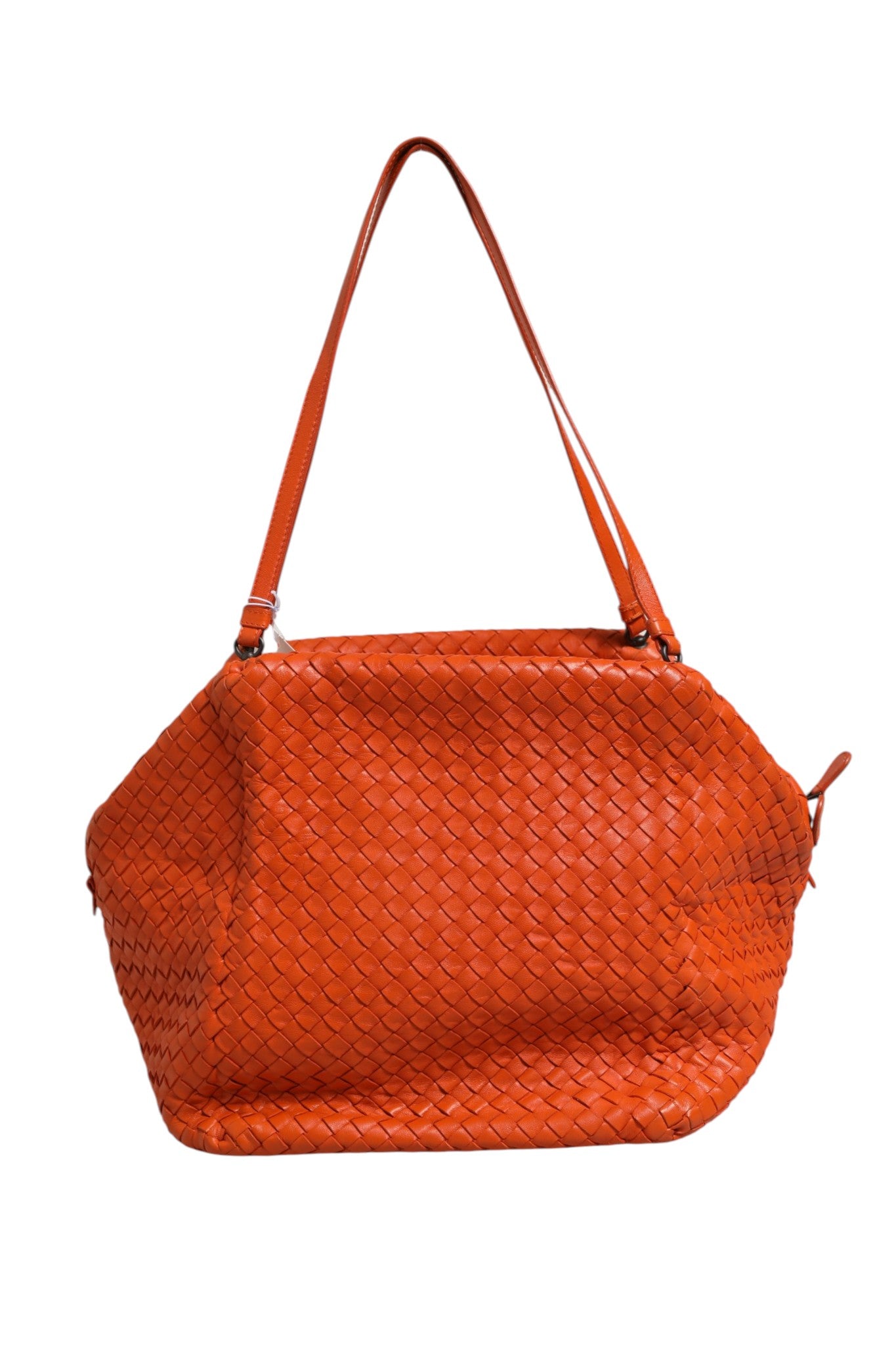 Bottega Veneta Intrecciato Nappa Leather Cube Women's Bag (Pre-Owned)