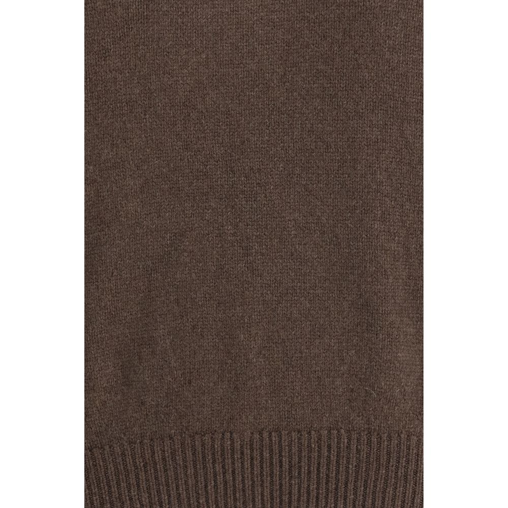 Khaite Brown Cashmere Women's Sweater