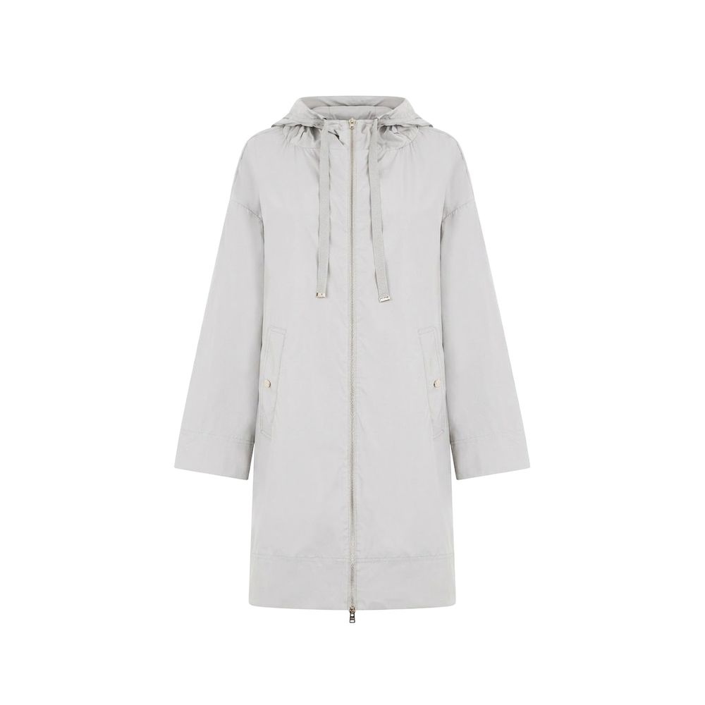 Herno Gray Elastane Women's Coat
