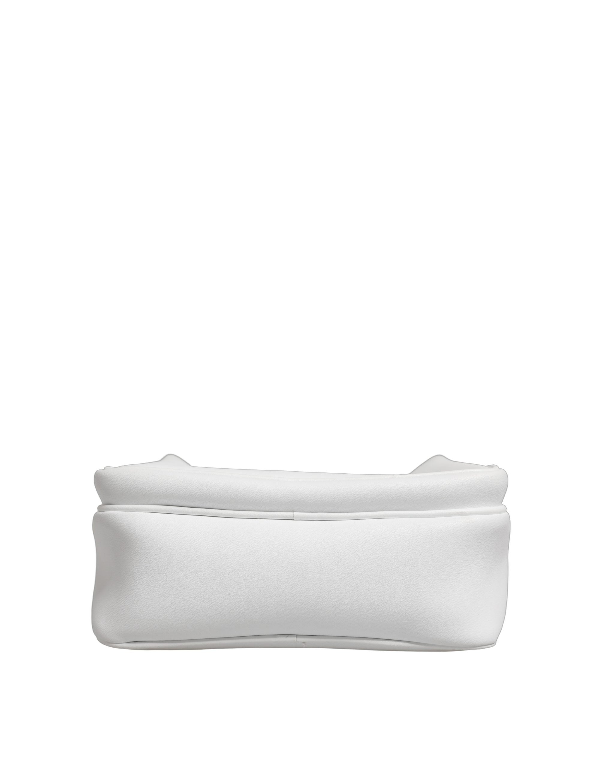 Dolce & Gabbana White Logo Plaque Crossbody Shoulder Borse Men Men's Bag (Pre-Owned)