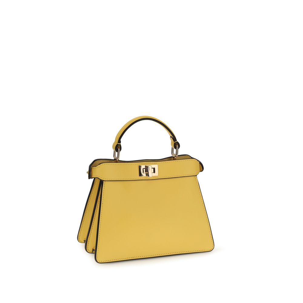 Fendi Bicolor Calf Leather Bos Taurus Women's Handbag