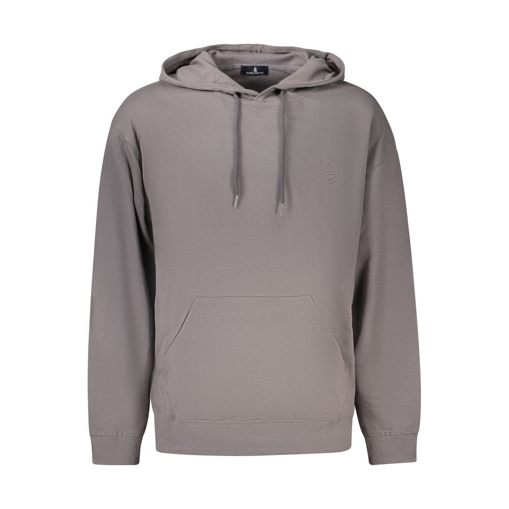 Marina Yachting Gray Cotton Mens Men's Sweatshirt