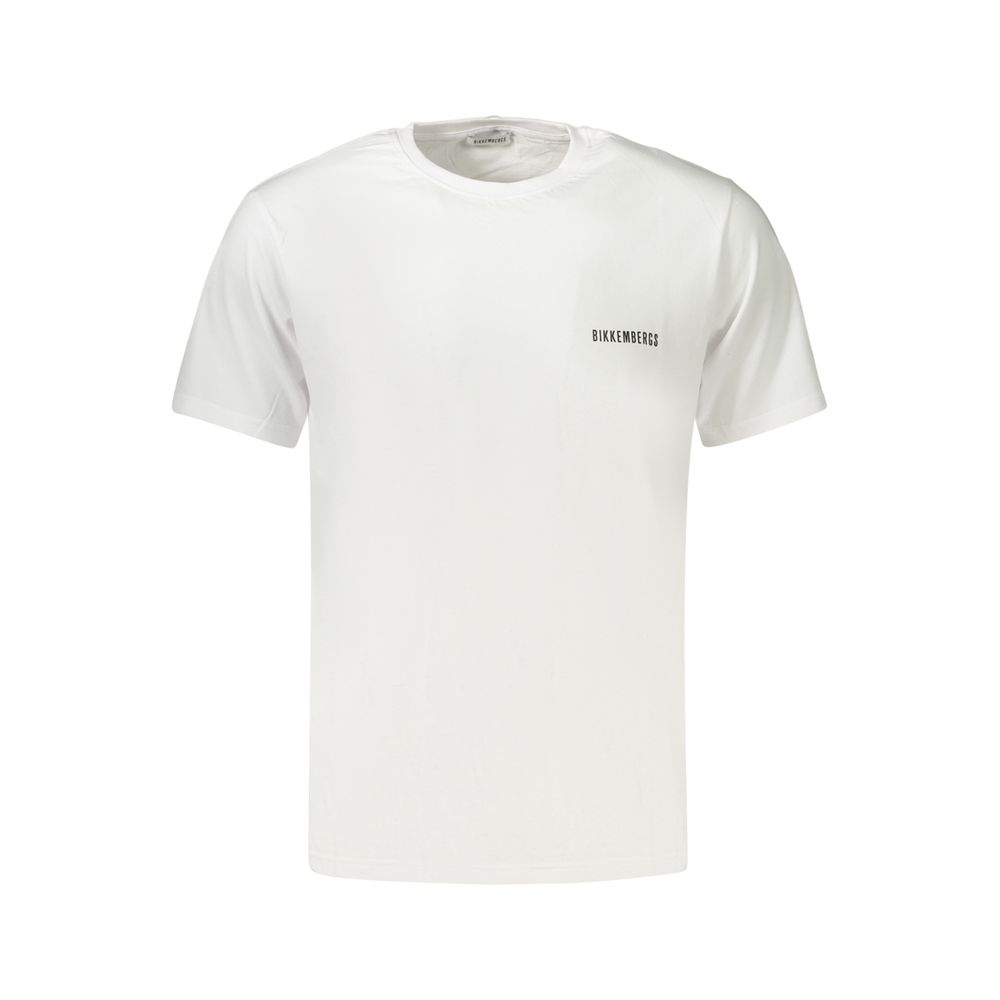 Bikkembergs White Cotton Men's Men's T-Shirt