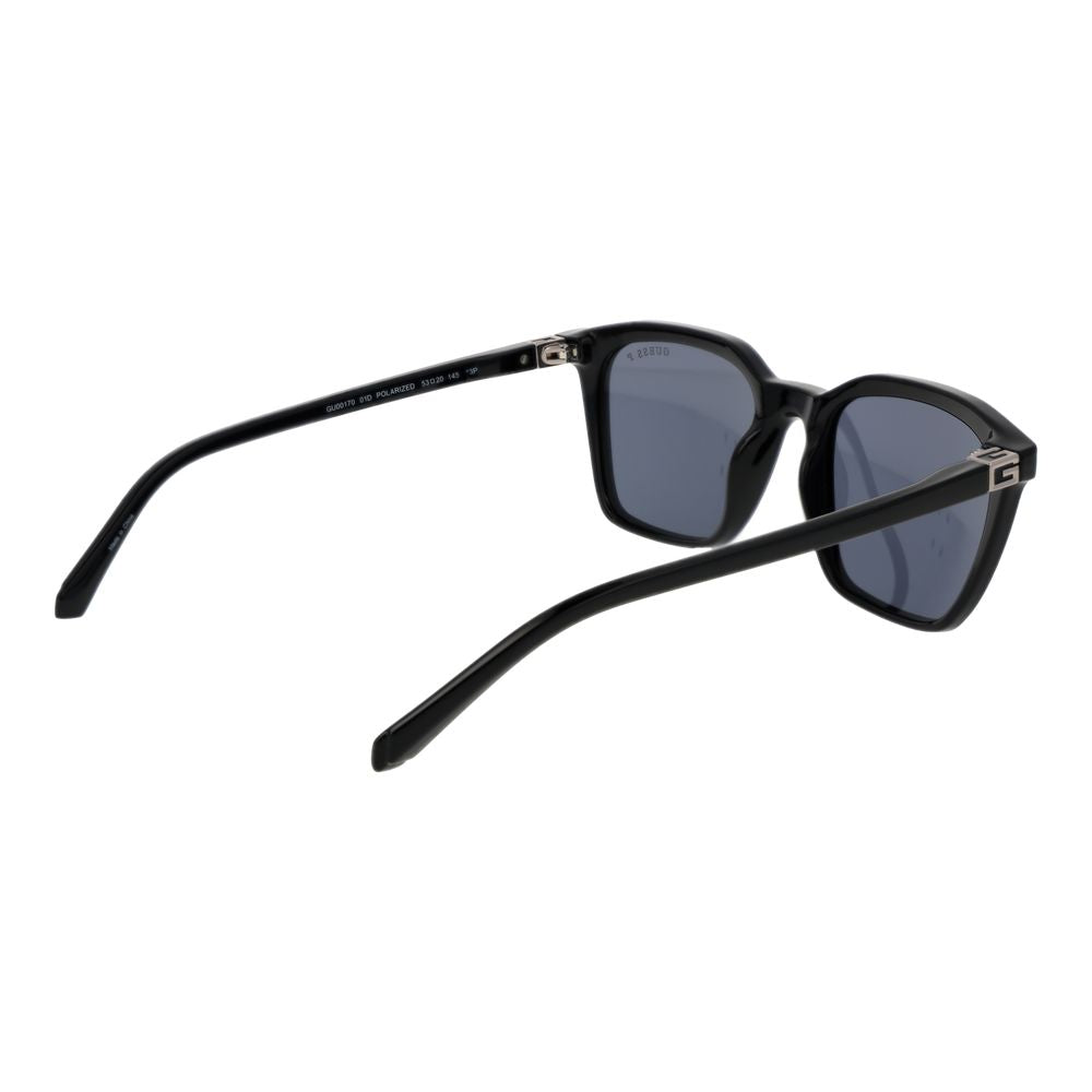 Guess Black Plastic Men's Sunglasses