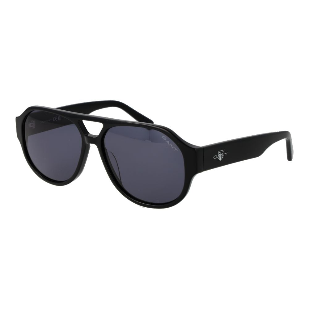 Gant Black Acetate Men's Sunglasses