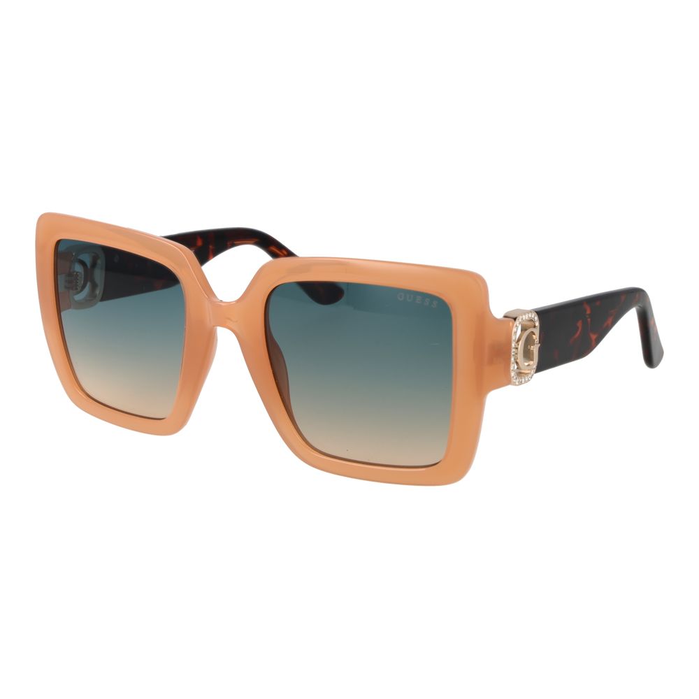 Guess Beige Plastic Women's Sunglasses