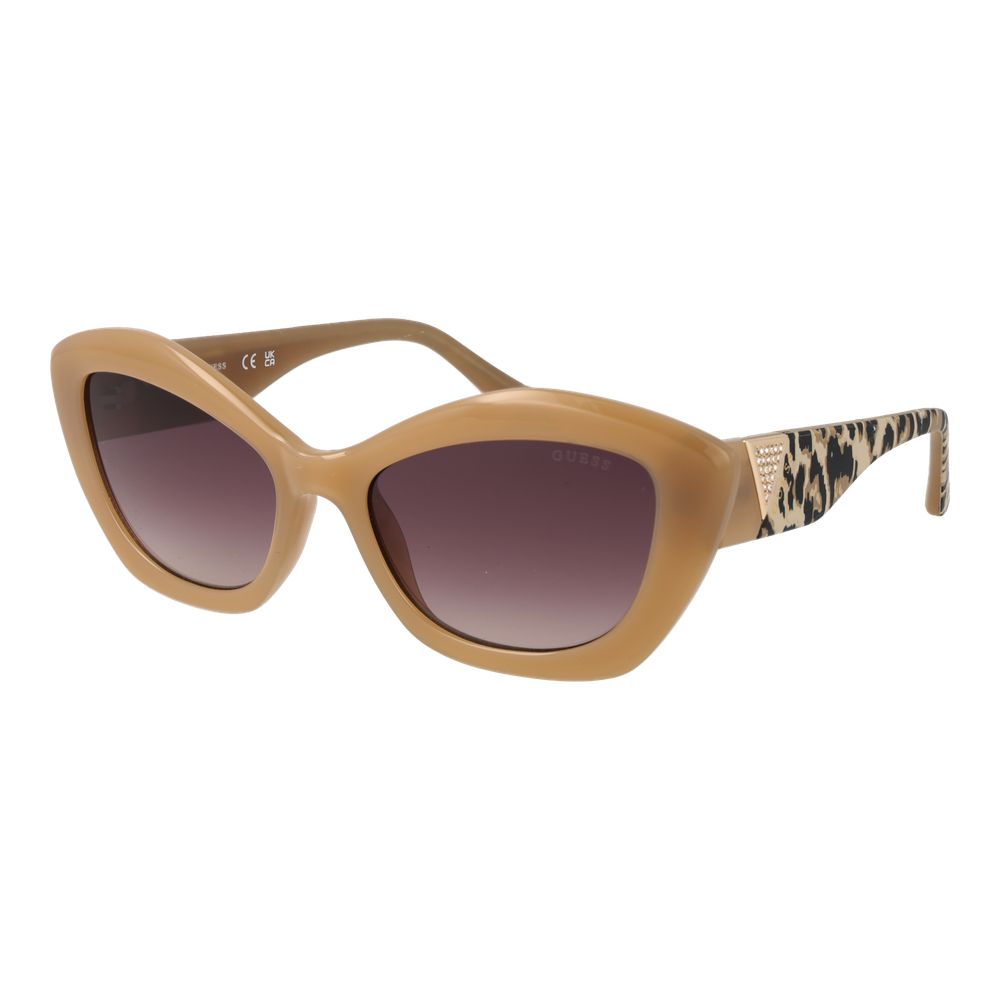 Guess Brown Plastic Women's Sunglasses