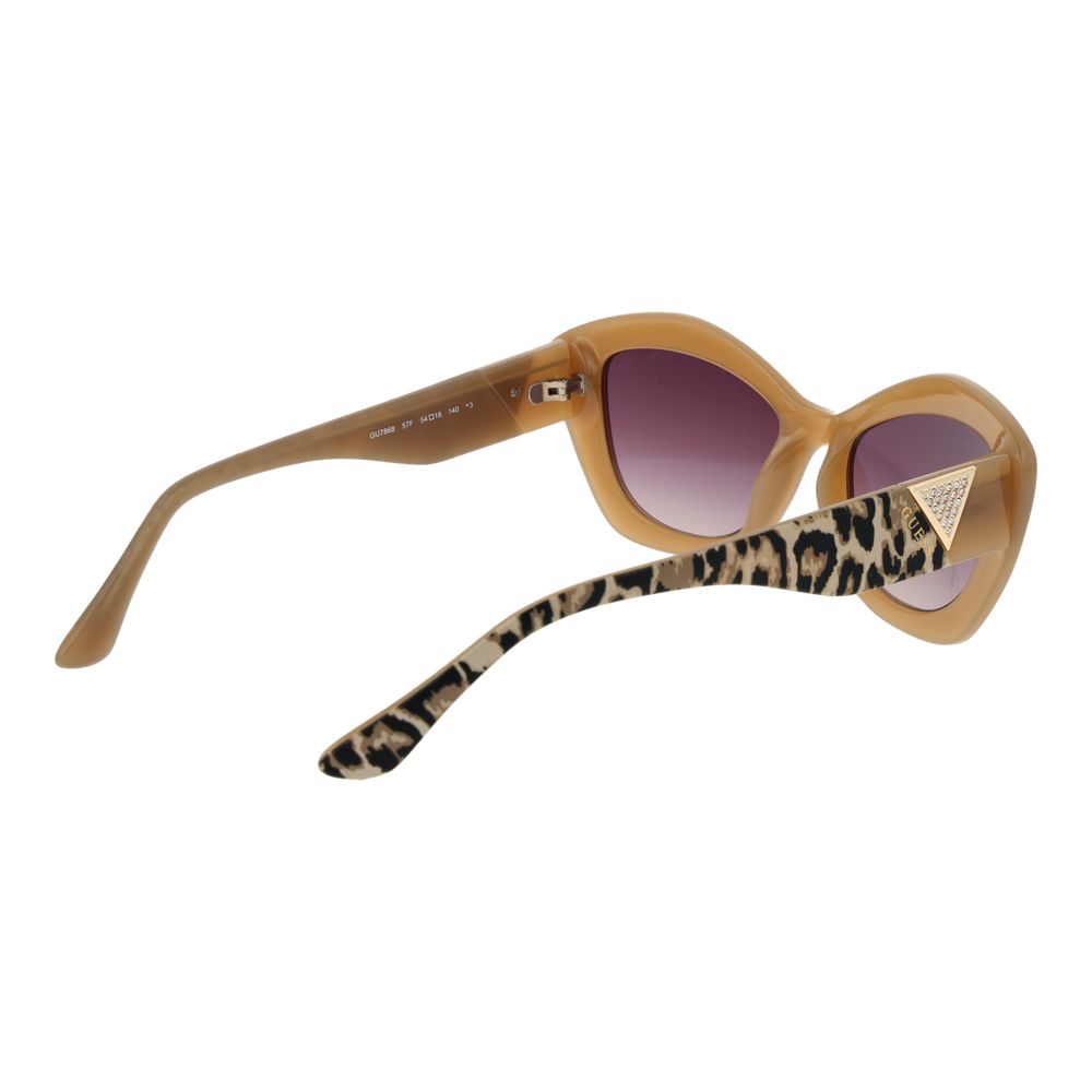 Guess Brown Plastic Women's Sunglasses