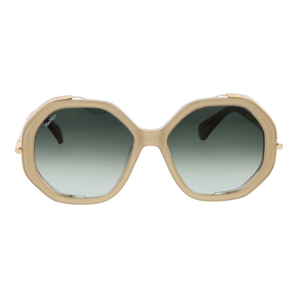 Max Mara Beige Acetate Women's Sunglasses