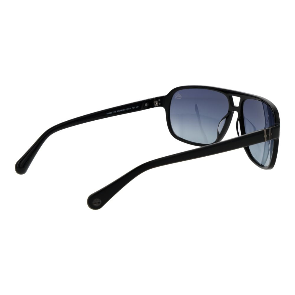 Timberland Black Acetate Men's Sunglasses