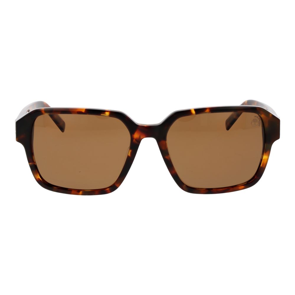 Timberland Brown Acetate Men's Sunglasses