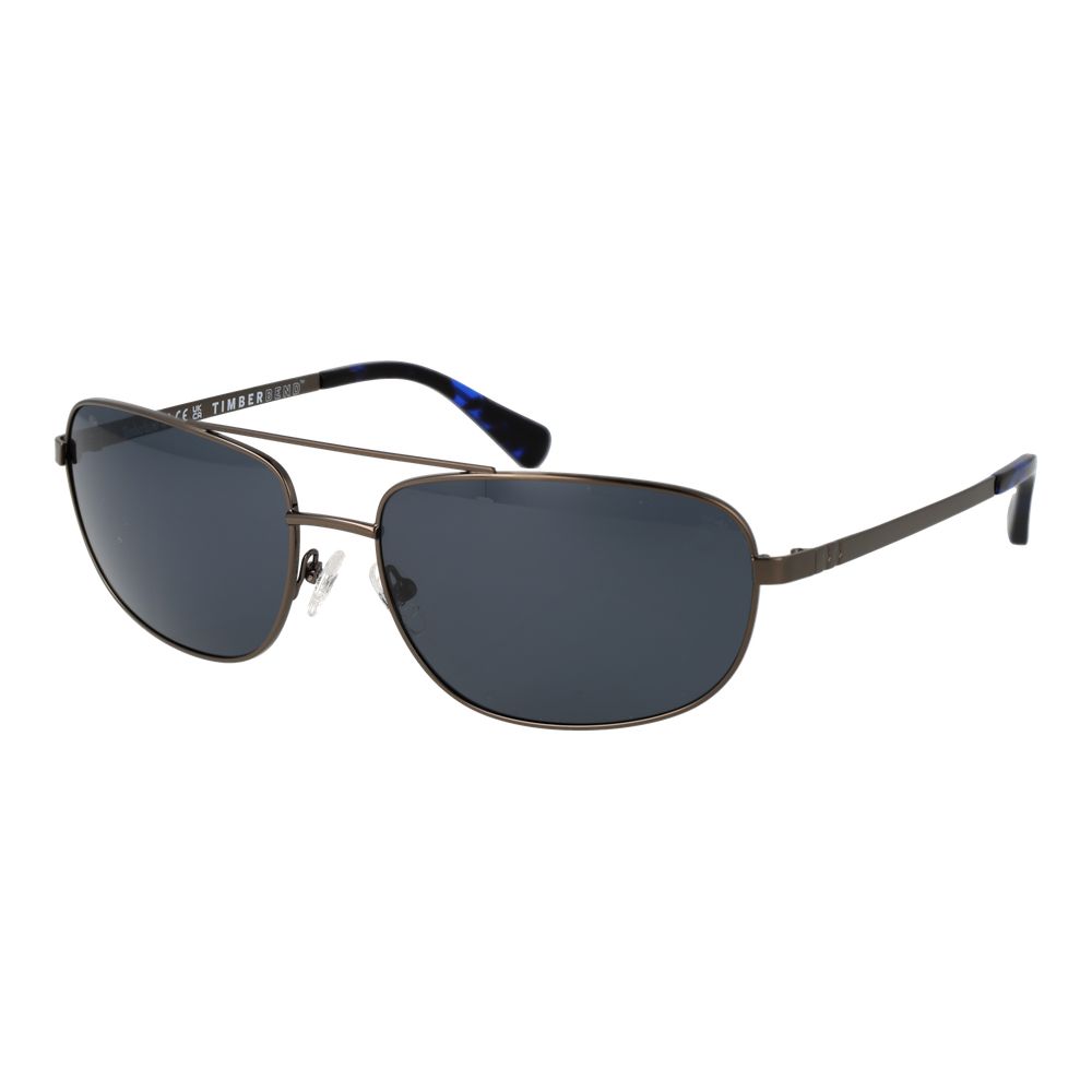 Timberland Gray Metal Men's Sunglasses