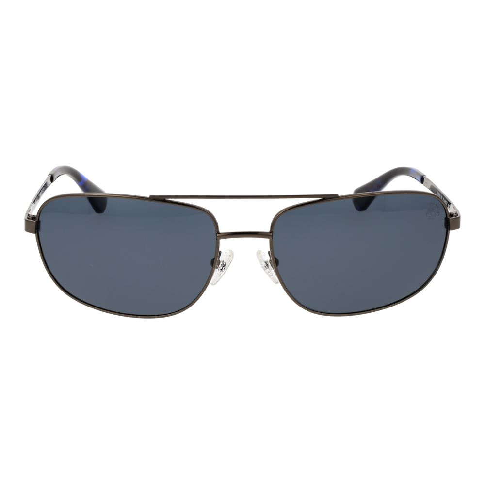 Timberland Gray Metal Men's Sunglasses