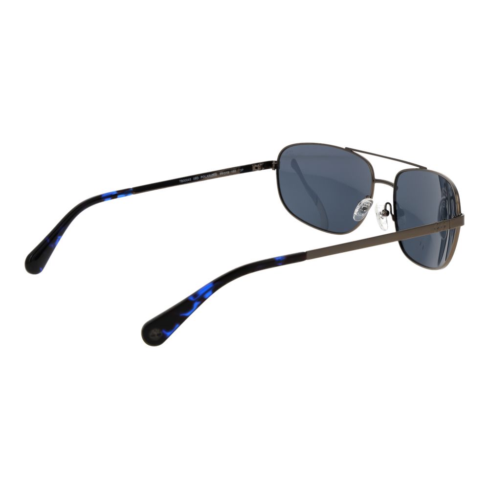 Timberland Gray Metal Men's Sunglasses