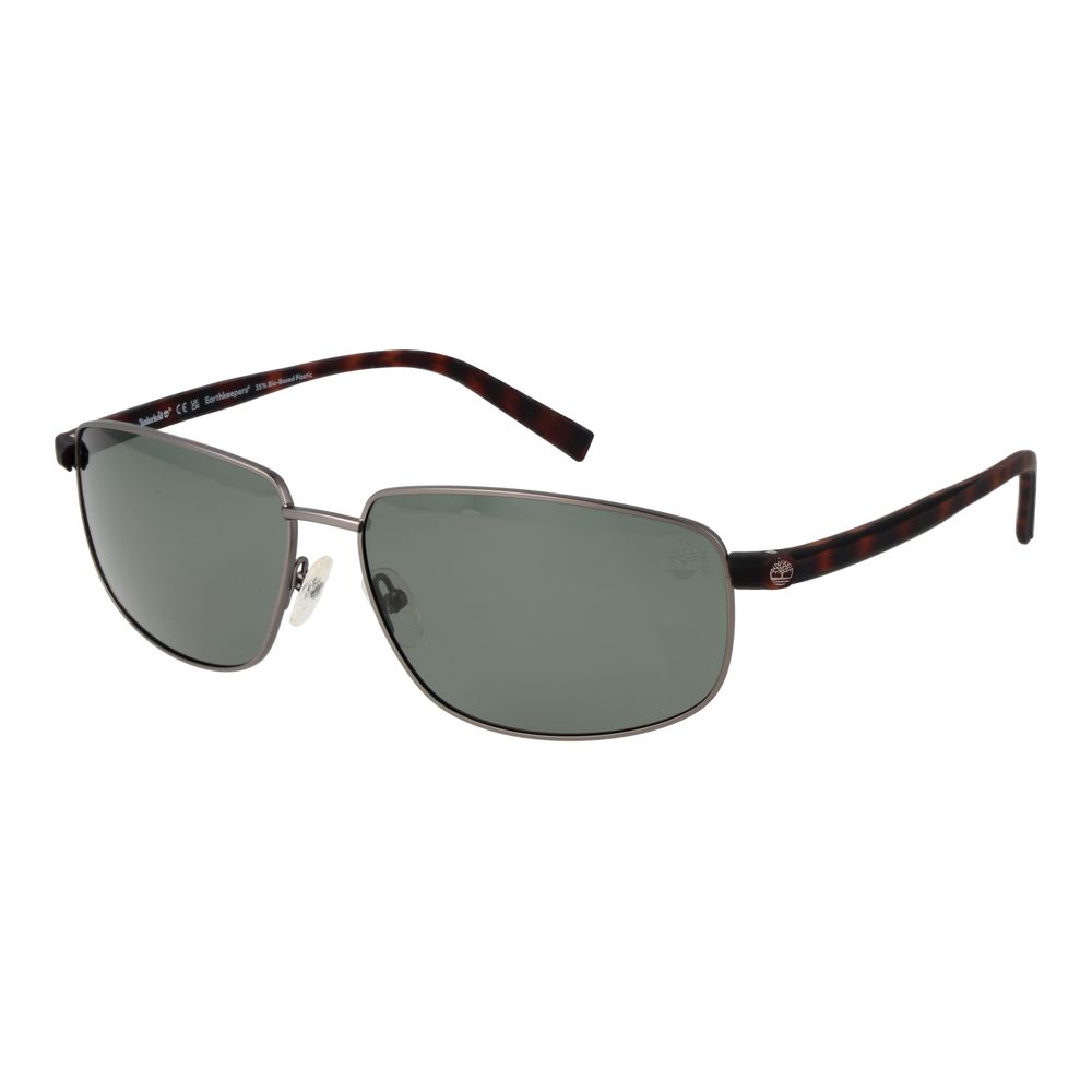 Timberland Gray Metal Men's Sunglasses