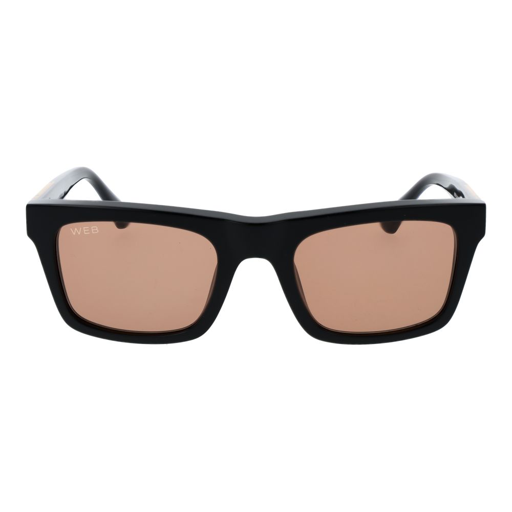 Web Black Acetate Men's Sunglasses