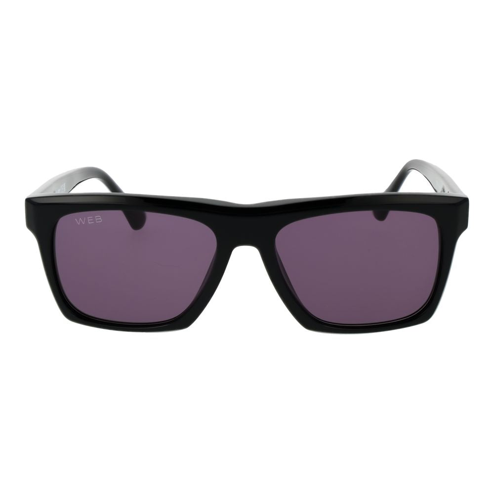 Web Black Acetate Men's Sunglasses