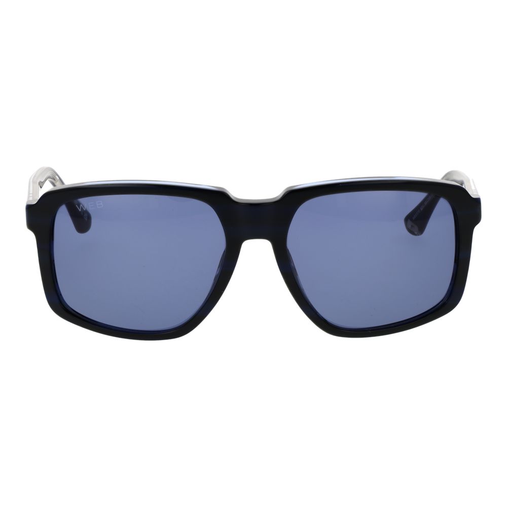Web Blue Acetate Men's Sunglasses