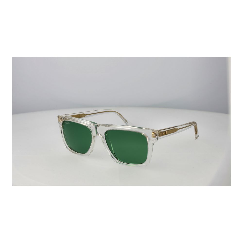 Web Transparent Acetate Men's Sunglasses
