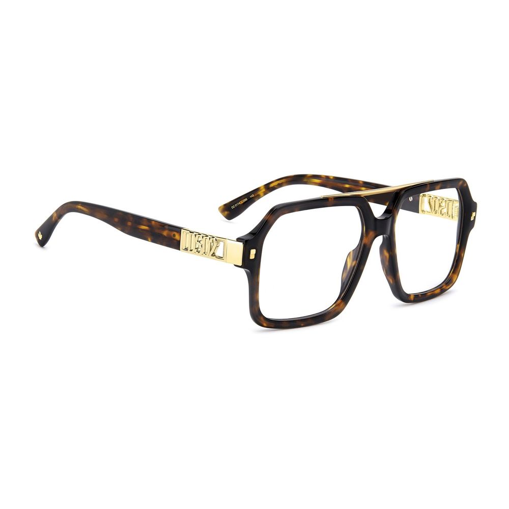 Dsquared² Brown Acetate Glasses Men's (Frames)