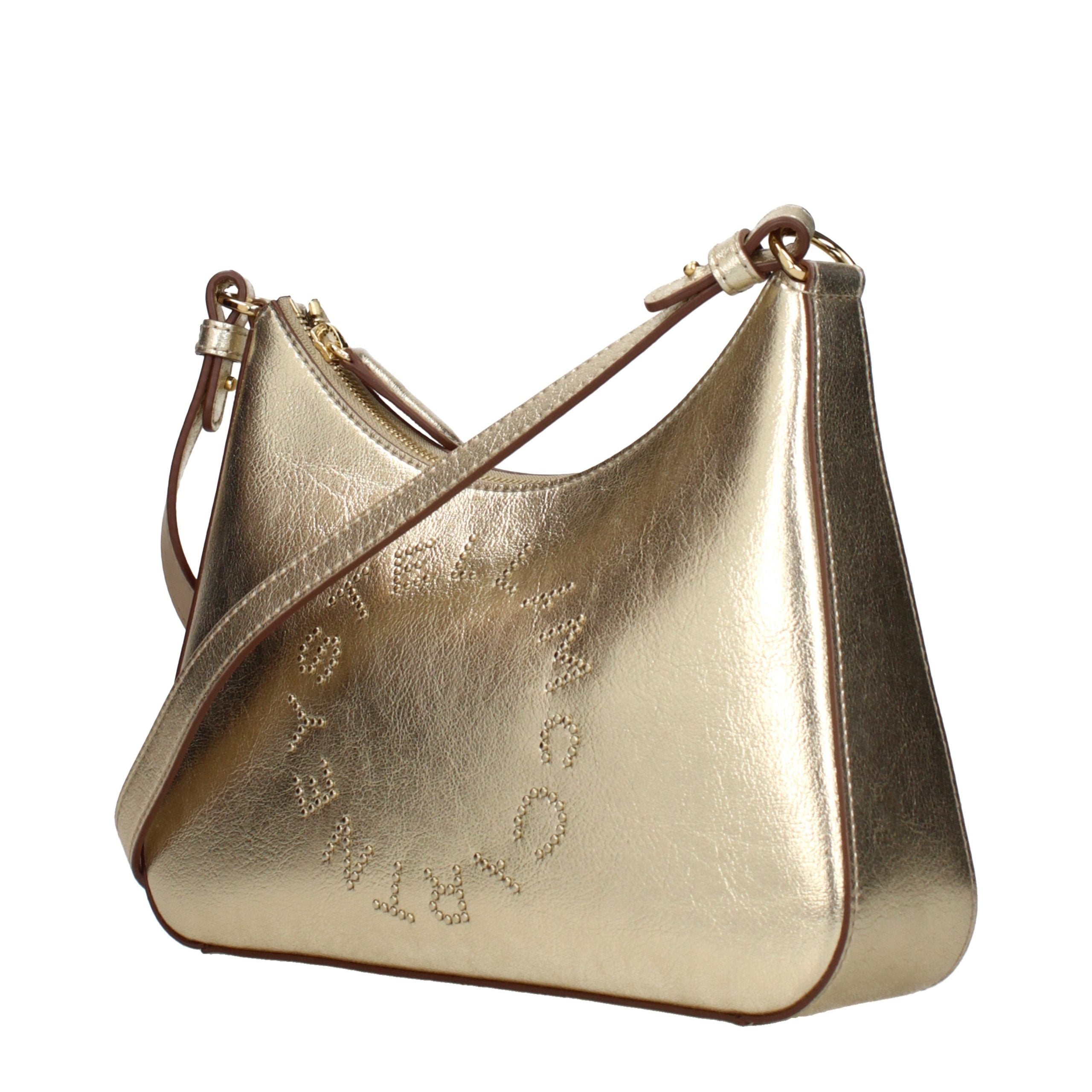Stella McCartney Gold Leather Shoulder Women's Bag