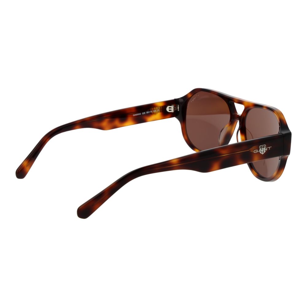 Gant Brown Acetate Men's Sunglasses