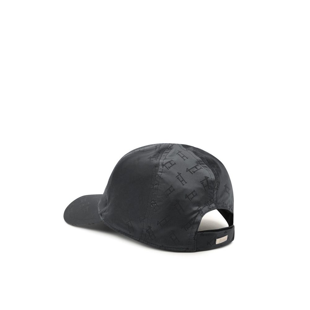 Herno Black Polyamide Cap (Baseball Women's Hat)