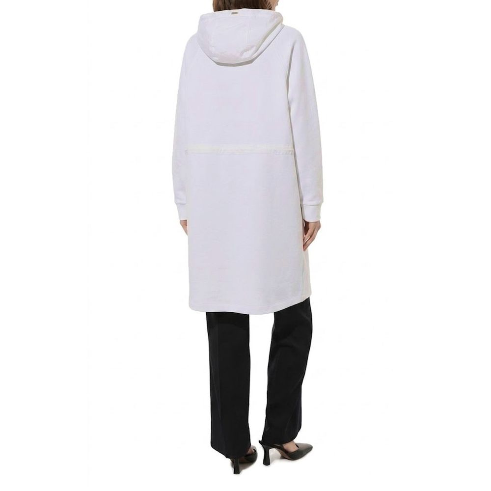 Herno White Cotton Women's Coat