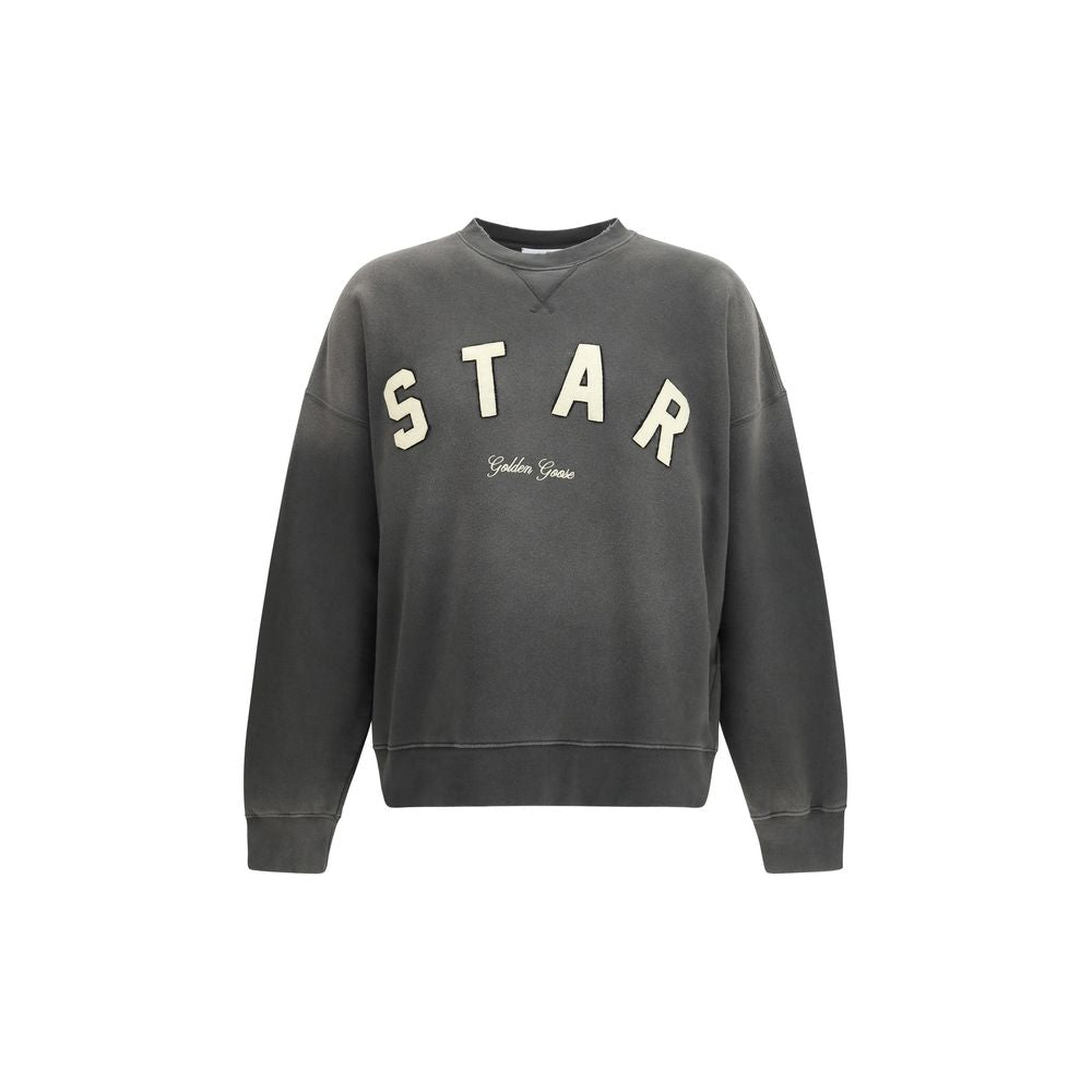 Golden Goose Gray Cotton Men's Sweatshirt