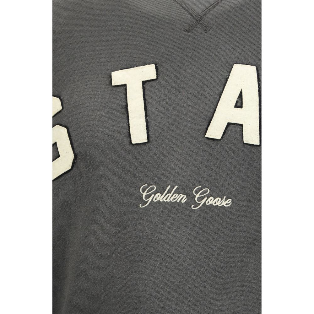 Golden Goose Gray Cotton Men's Sweatshirt