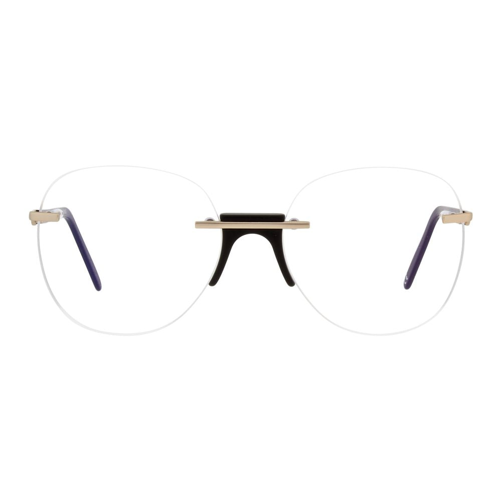 Andy Wolf Black Metal Glasses  (Frames)