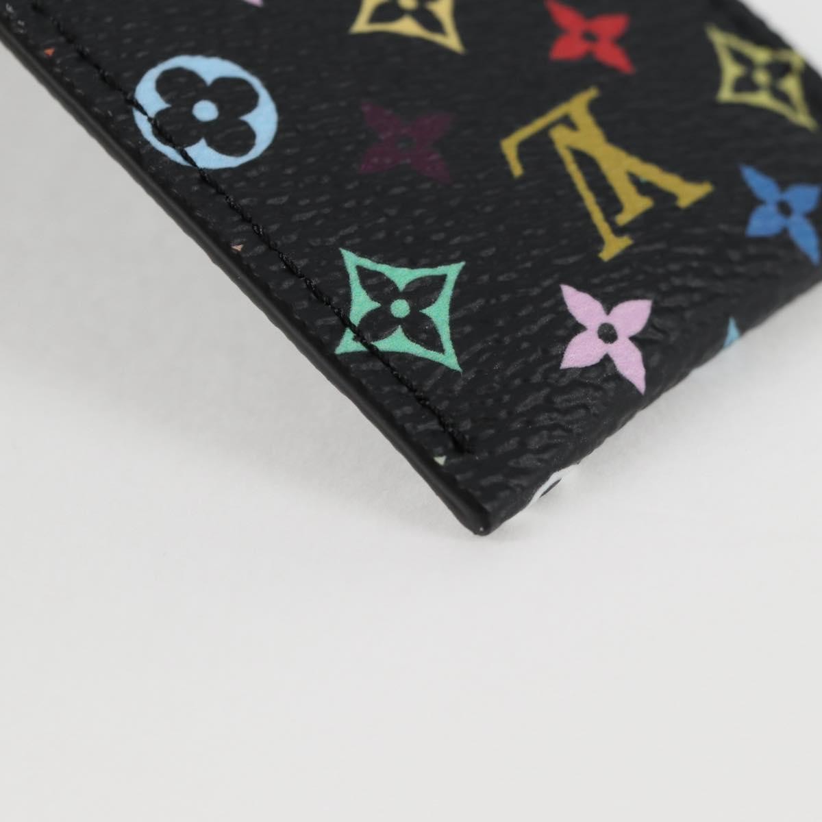 Louis Vuitton Etui À Stylo Canvas Black Canvas Clutche & Pouche Bag (Pre-Owned)