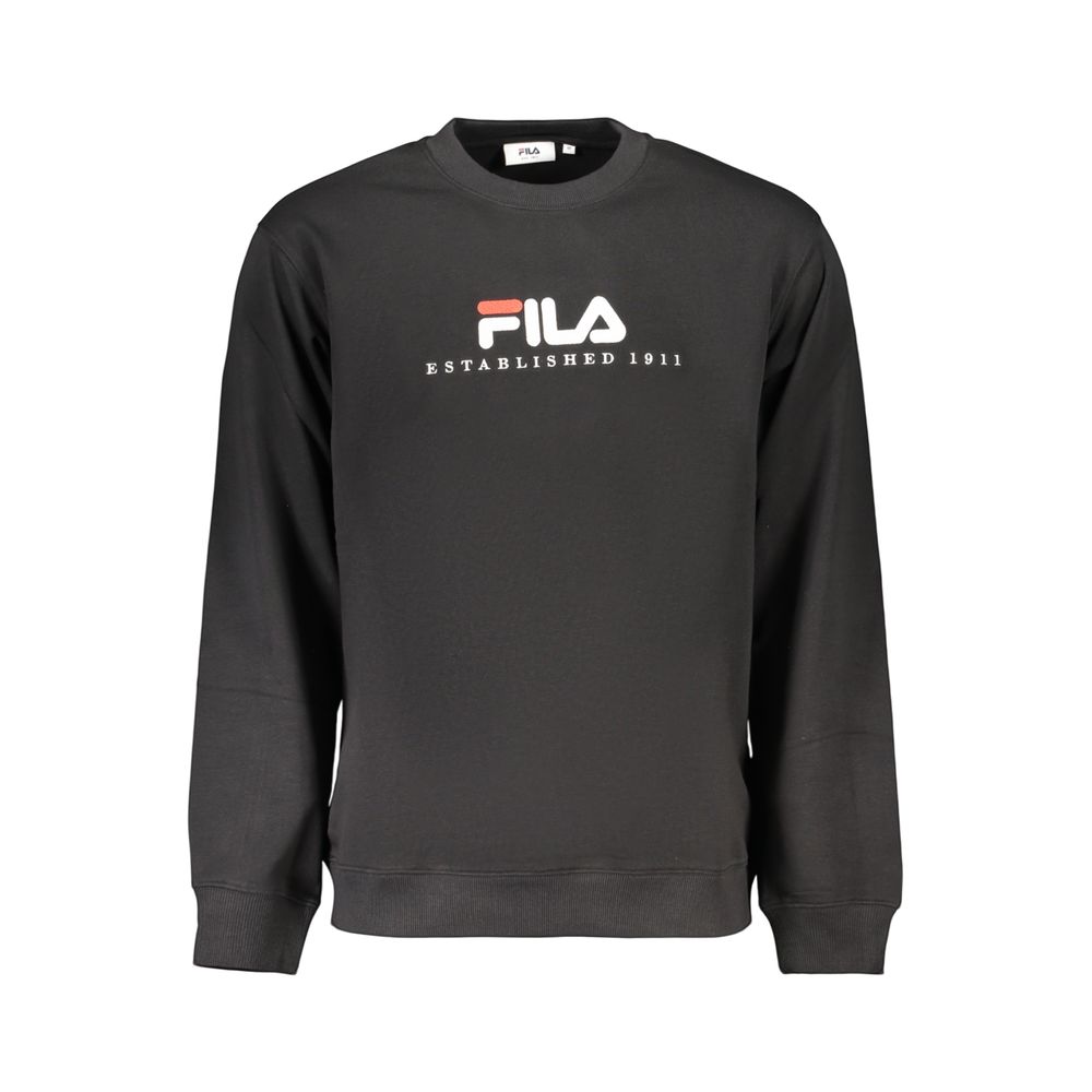 Fila Black Cotton Men's Men's Sweatshirt