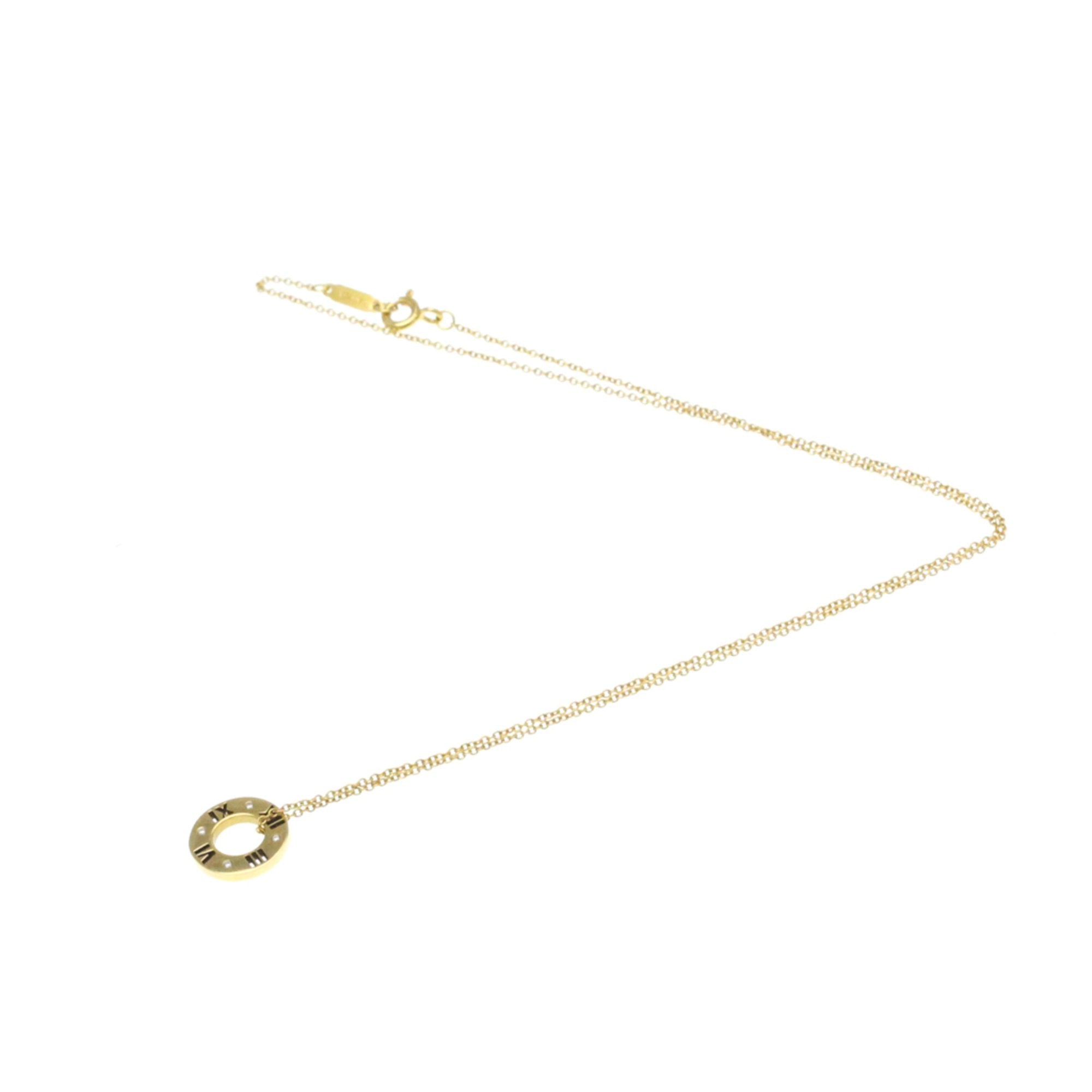 Tiffany & Co Atlas Gold Yellow Gold Necklace Jewelry (Pre-Owned)
