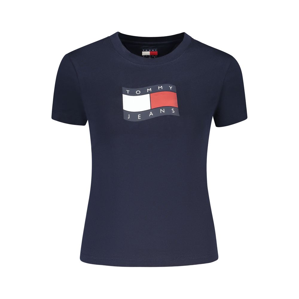 Tommy Hilfiger Blue Cotton Women's Women's T-Shirt