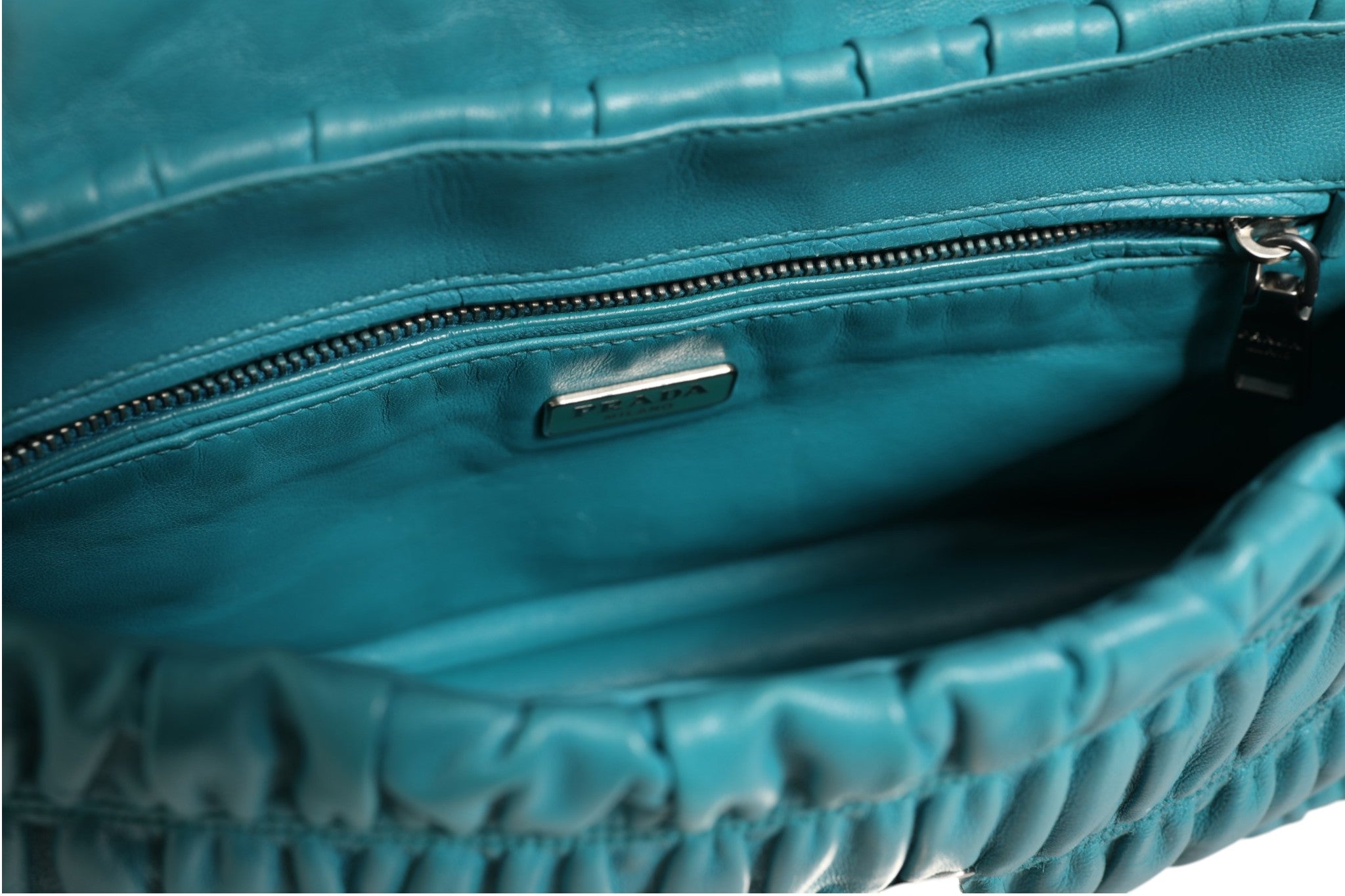 Prada Nappa Gaufre Flap Women's Bag (Pre-Owned)