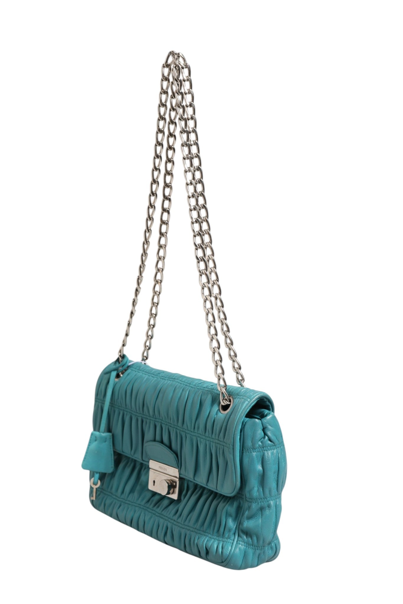 Prada Nappa Gaufre Flap Women's Bag (Pre-Owned)
