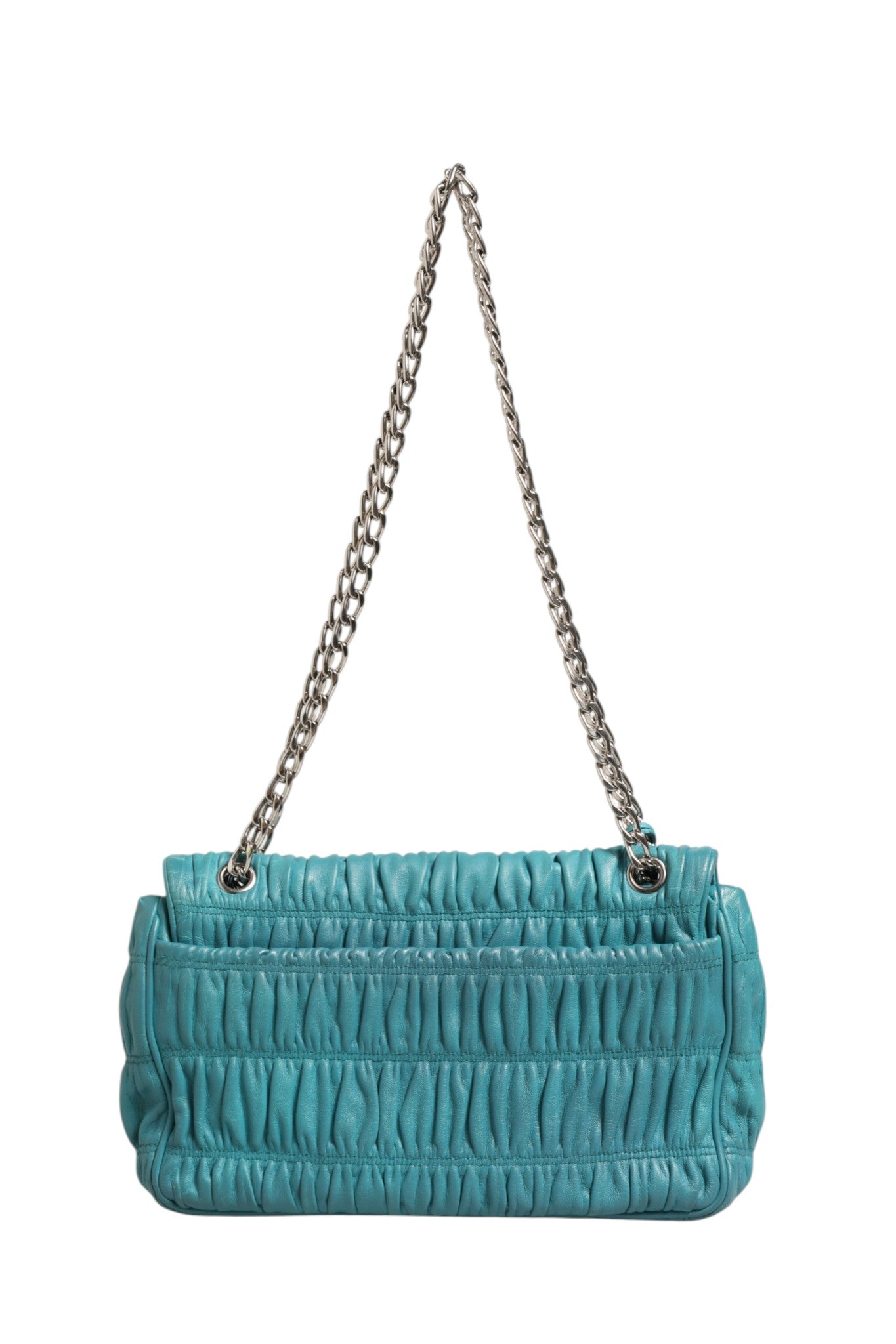 Prada Nappa Gaufre Flap Women's Bag (Pre-Owned)