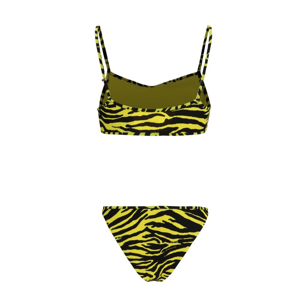 The Attico Bicolor Polyester Women's Bikini