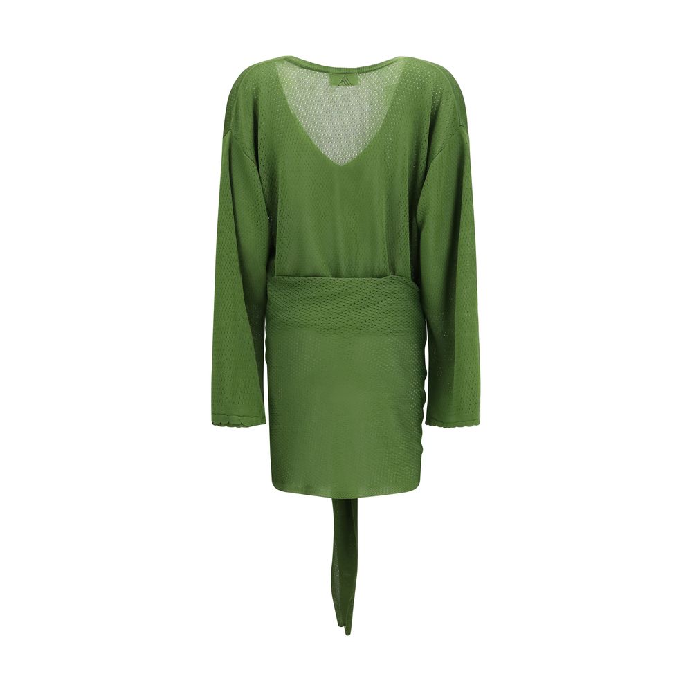 The Attico Bicolor Viscose Casual Women's Dress