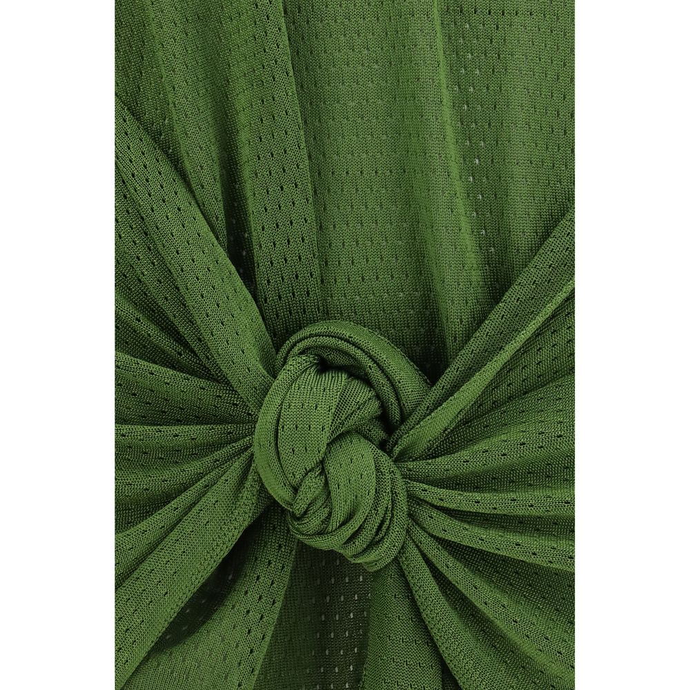 The Attico Bicolor Viscose Casual Women's Dress