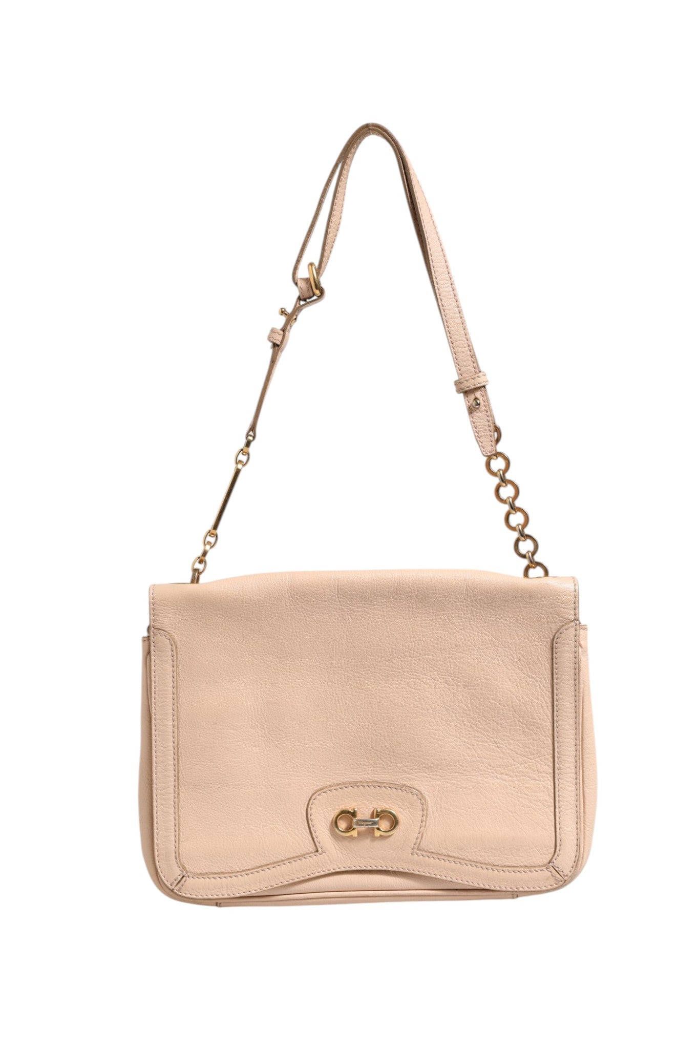 Salvatore Ferragamo Gancini Shoulder Women's Bag (Pre-Owned)