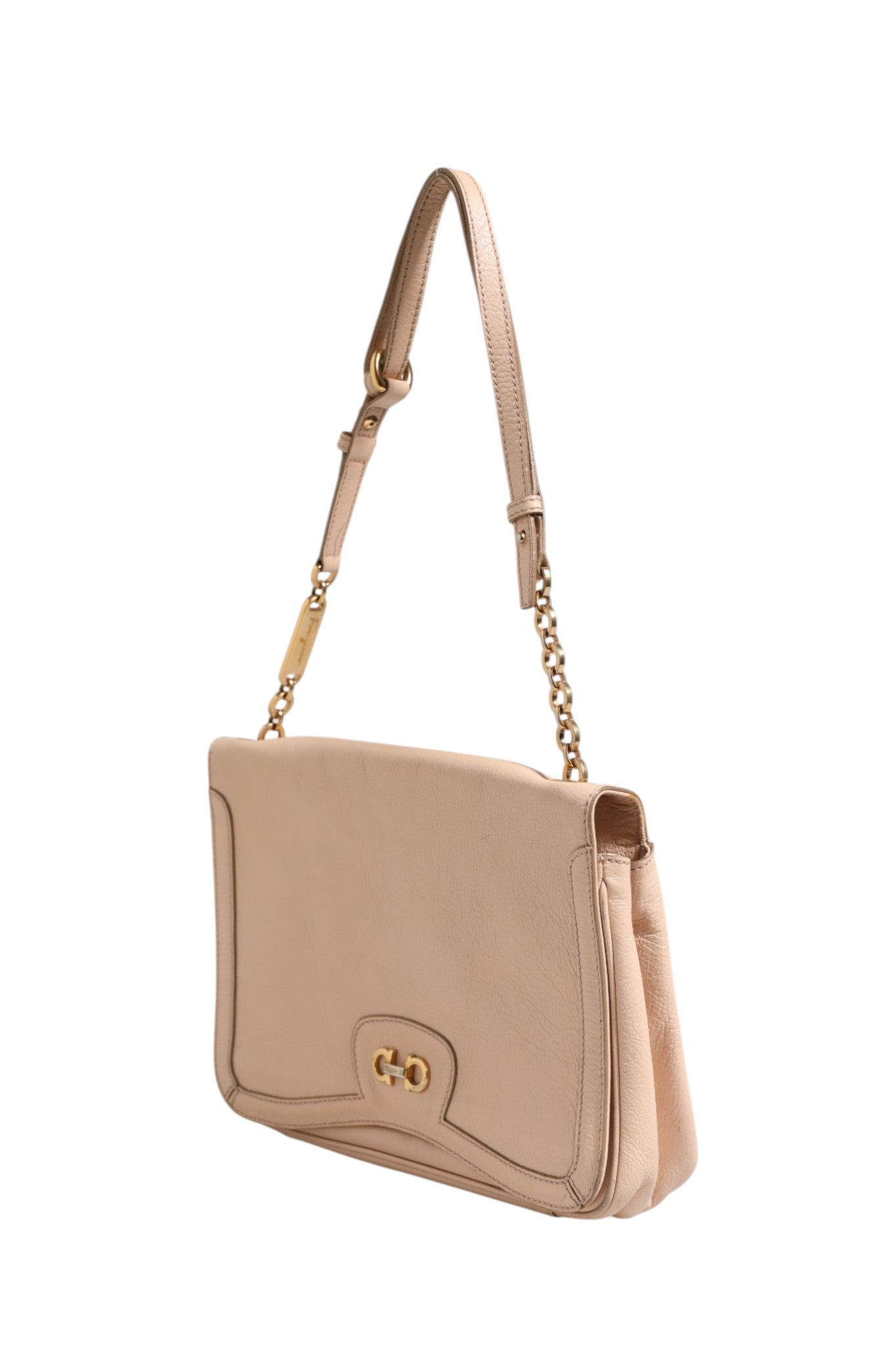 Salvatore Ferragamo Gancini Shoulder Women's Bag (Pre-Owned)