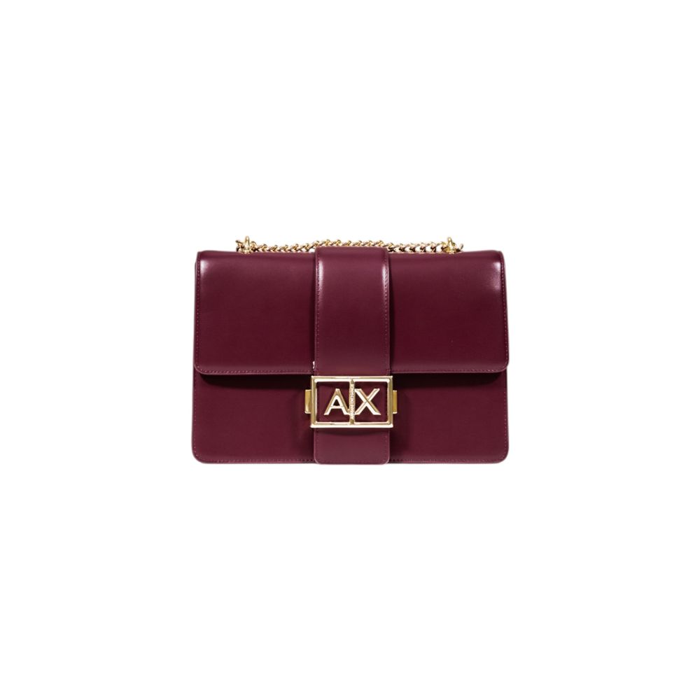 Armani Exchange Bordeaux Polyester Women's Handbag