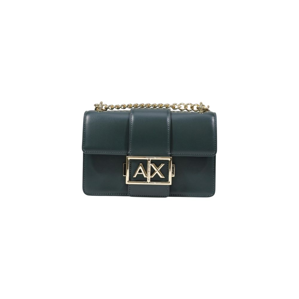 Armani Exchange Green Polyester Women's Handbag