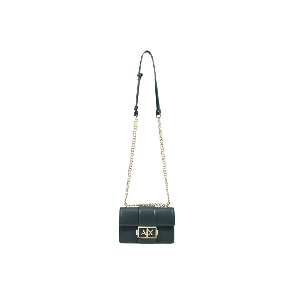 Armani Exchange Green Polyester Women's Handbag