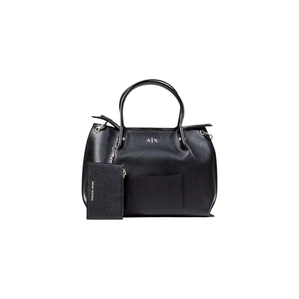 Armani Exchange Black Polyester Women's Handbag