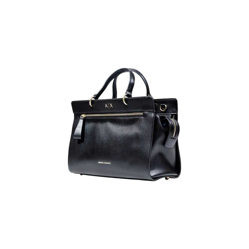 Armani Exchange Black Polyester Women's Handbag