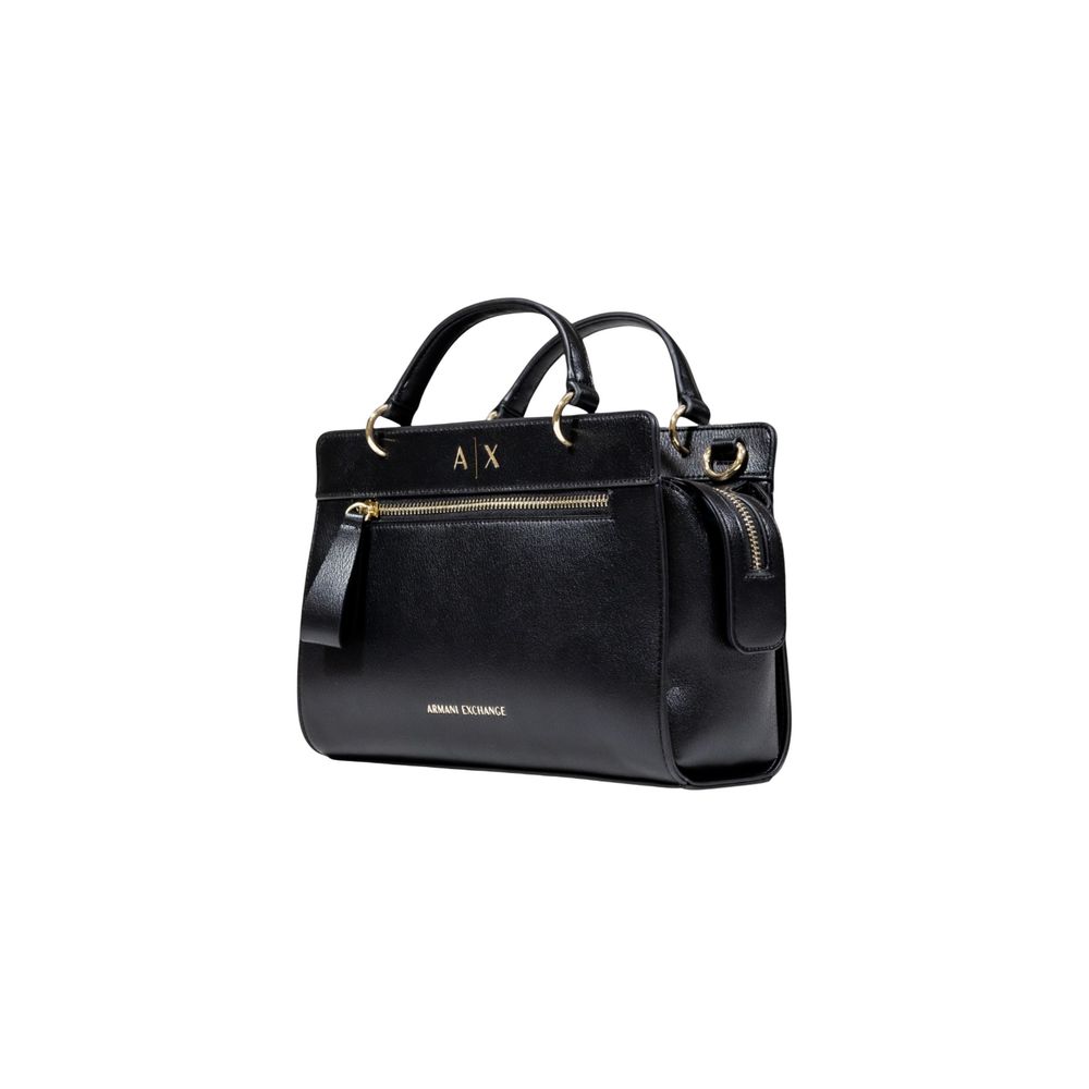 Armani Exchange Black Polyester Women's Handbag