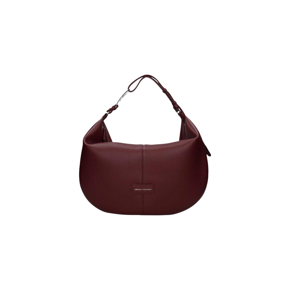 Armani Exchange Bordeaux Polyester Women's Handbag